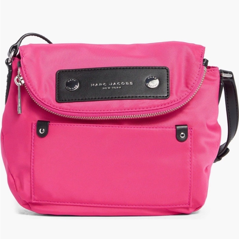 Marc Jacobs Preppy Nylon
Mini Natasha Crossbody Bag - Hot Pink
